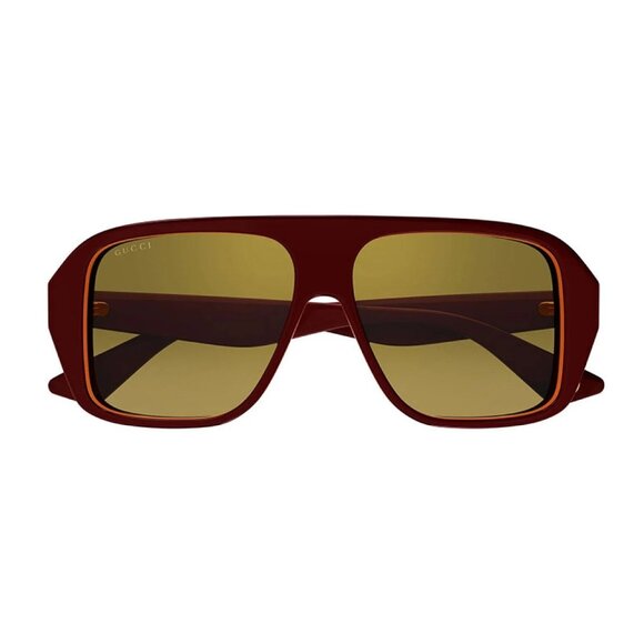 NEW GUCCI SUNGLASSES RED ORANGE YELLOW MEN EYEWEAR GUCCI GG1615S 003 - Picture 2 of 4